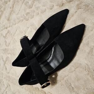 Charles & Keith Pointed Toe Mary Jane Flats US 6.5/ EU 37 NWOT